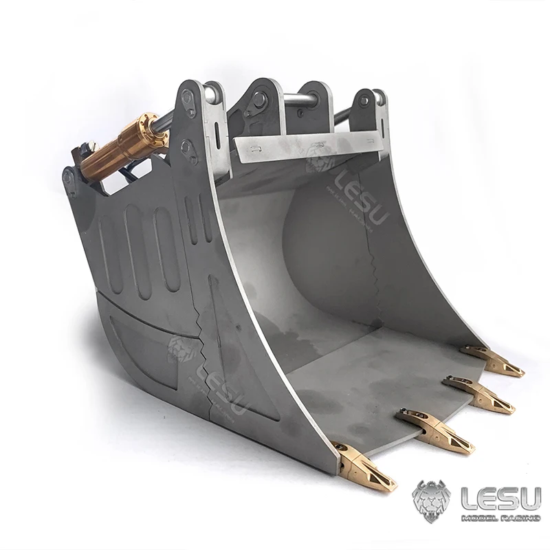 

1/14 Excavator ET35 retrofit quick dismantling bucket hydraulic opening and closing bucket upgrade accessories