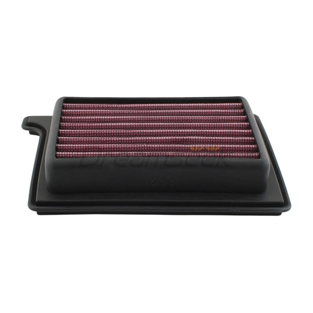 

Air Filter Intake Element for Triumph Trident 660 2021+, Tiger Sport 660 2022+ Red Cleaner Replacement Motorcycle Accessories