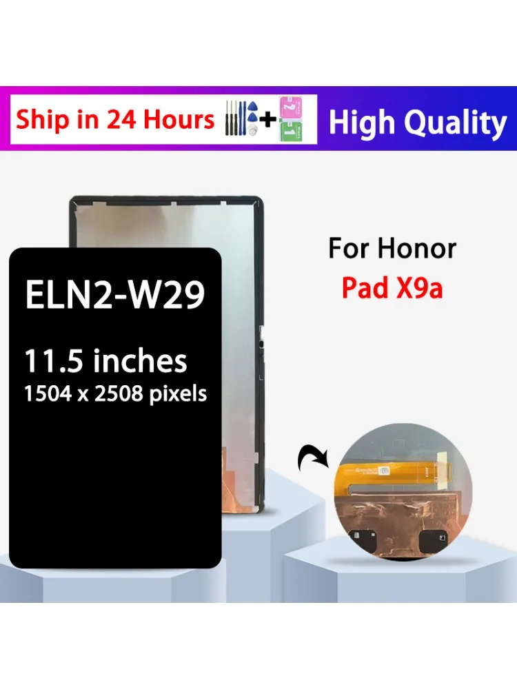 Wyświetlacz LCD 11,5 cala z ekranem dotykowym i digitizerem do Honor Pad X9A ‎ Wymiana wyświetlacza ELN2-W29 — zdjęcie produktu 7