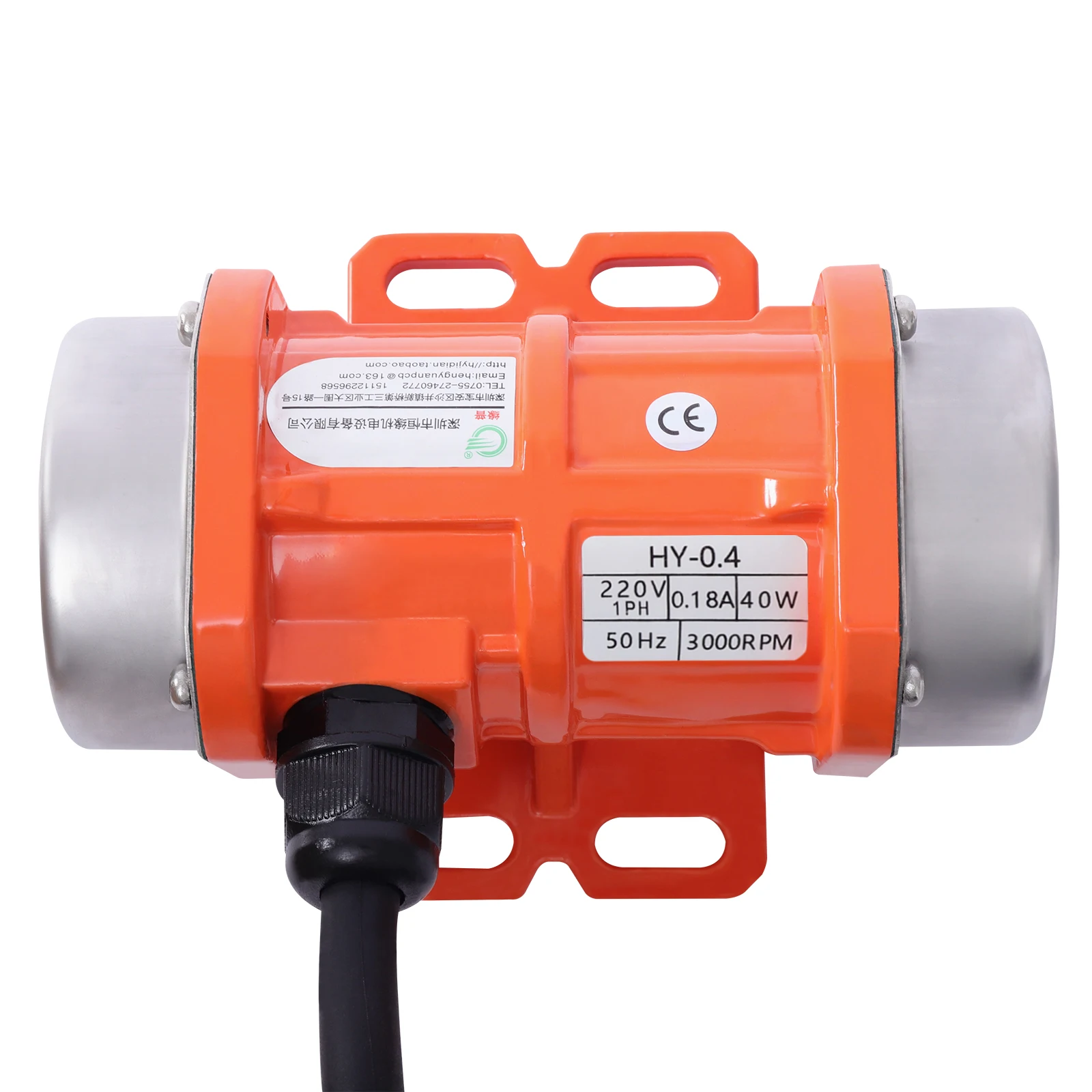 Vibrationsmotor – Asynchron-Unwuchtmotor 40-100W, Produktbild-Vorschau 2