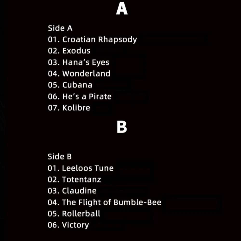 Maksim Mrvica Piano Rhapsody 33 RPM 12-inch Vinyl LP - Turntable Exclusive Record