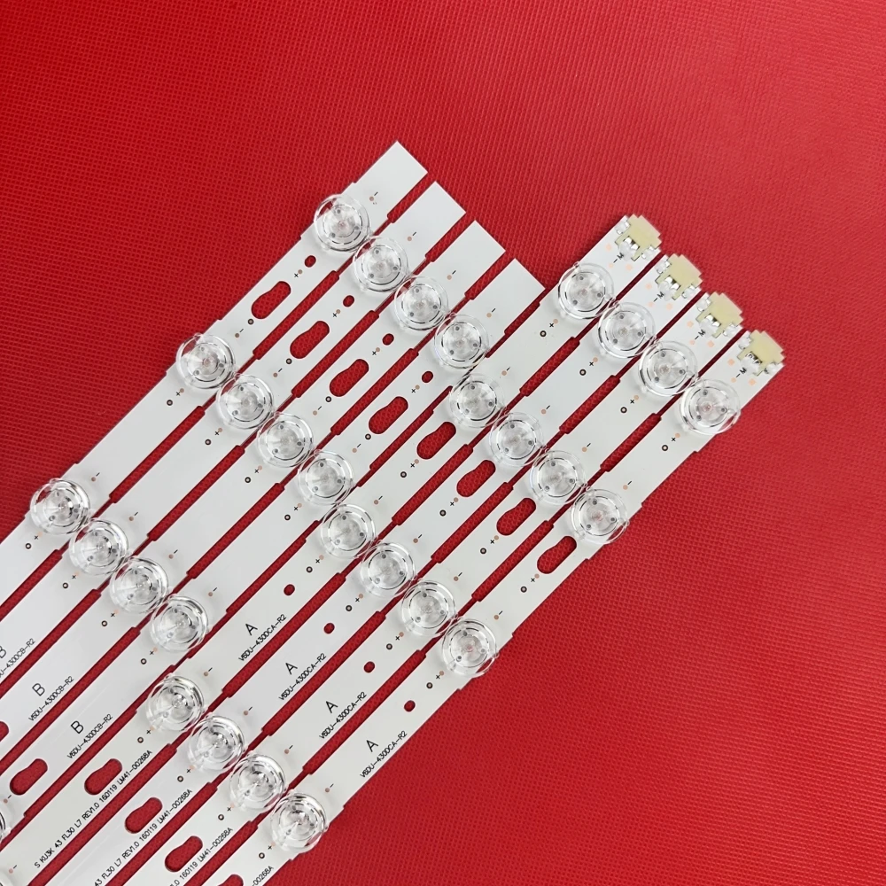 LED Backlight Strip(8)For UE43KU6000K UE43MU6105K UN43MU6300 UN43MU6290 UN43KU6290 UN43KU6270 UN43MU6100 UN43MU6103