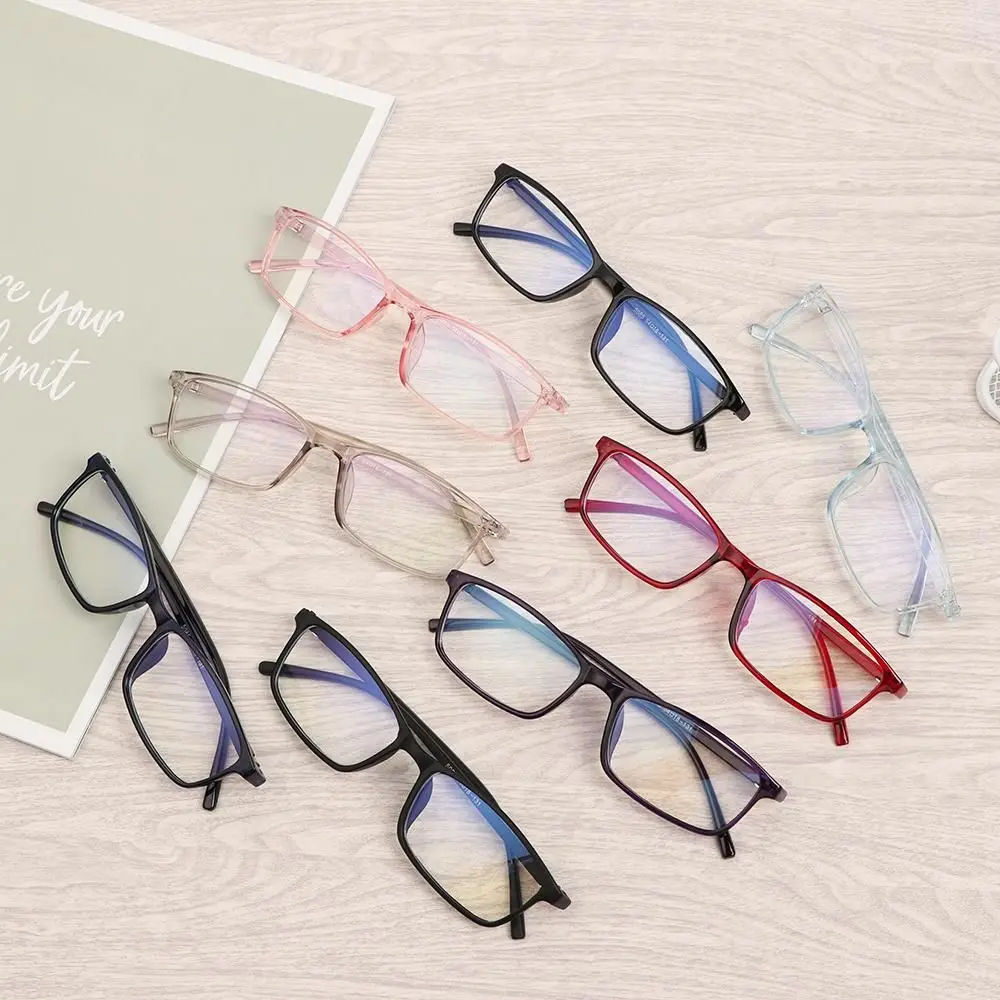 

2023 Trending Blue Light Blocking Men's Glasses Gaming TR90 Glossy Color Anti Blue Eyeglasses Women Transparent Fashion Eyewear