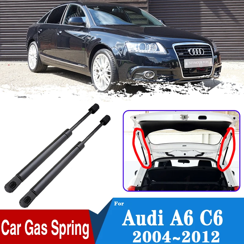 

For Audi A6 A6L RS6 C6 Sedan 2004~2012 2008 Car Rear Trunk Hydraulic Rod Gas Shocks Strut Damper Lift Support Car Accessories