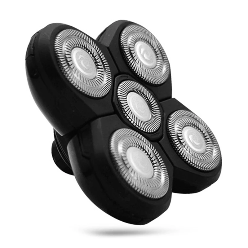 交換用シェーバーヘッド,電気シェーバー,独立したフローティングヘッド,防水ステンレス鋼ブレード