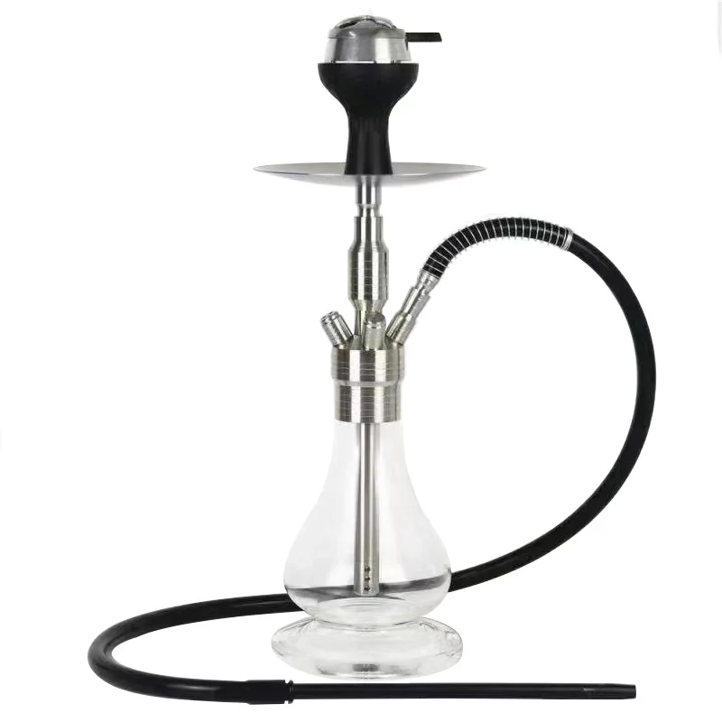 Medium Internet celebrity stainless steel four pipe shisha, bar