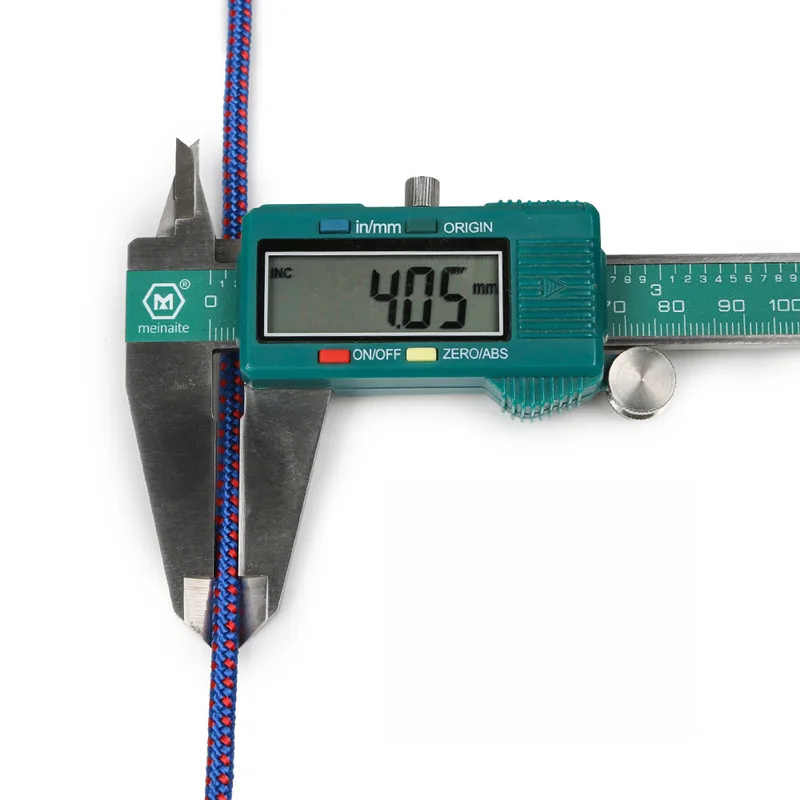 حبل تسلق Paracord في الهواء الطلق ، حبل السلامة ، معدات البقاء على قيد الحياة ، ملحق ، قوة عالية ، قطر 4 مللي متر ، 10 م ، 20 م #4