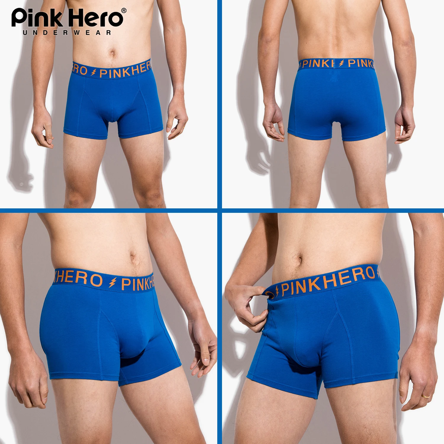 3 Pcs Fashion Underpants 503 For Men,High Comfort Breathable 4-Way Stretch,Cotton Underwear Trunks,Men\'s boxer briefs