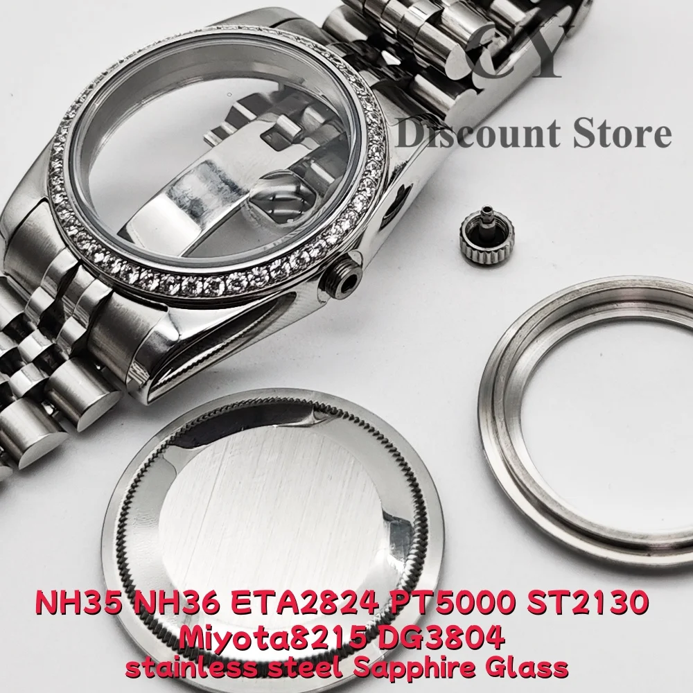 richus-diamond-watch-case-36mm-39mm-silver-stainless-steel-fit-nh35-nh36-eta2824-st2130-pt5000-miyota8215-dg3804-movement