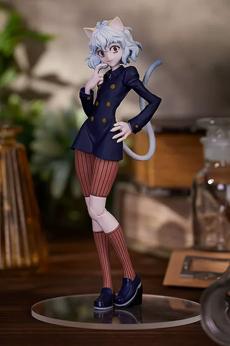 Auténtico artículo suelto GSC POP UP PARADE Hunter x Hunter Neferpitou Nephetite Cat Girl Figura