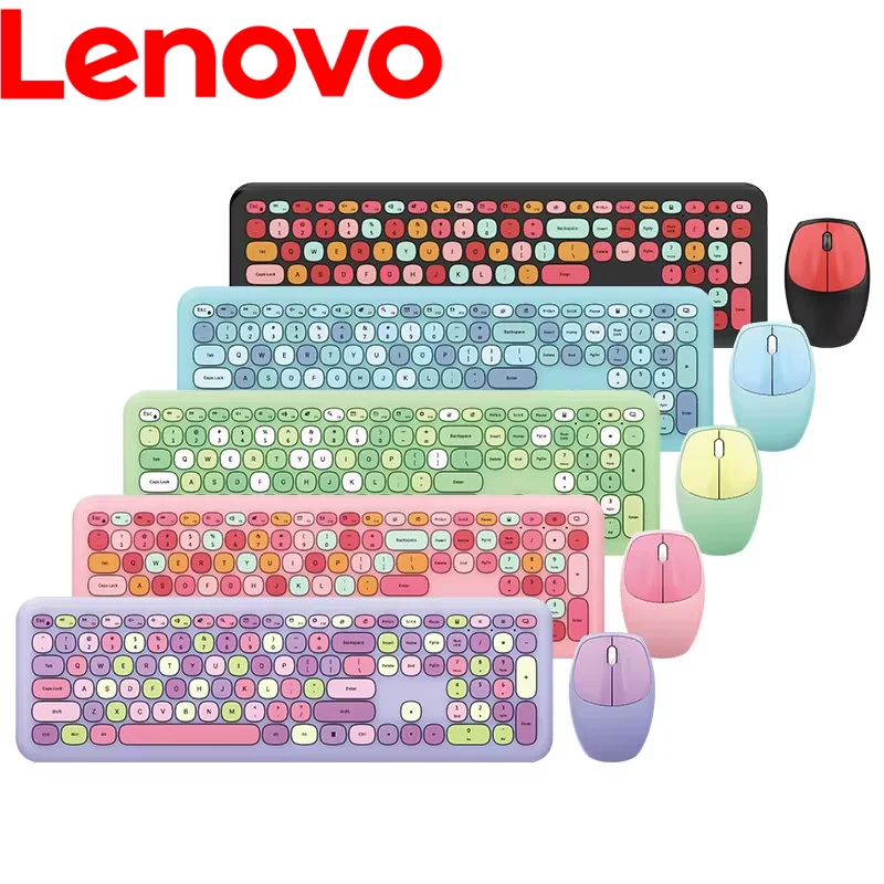 

Клавиатура и мышь Lenovo, 2,4 ГГц