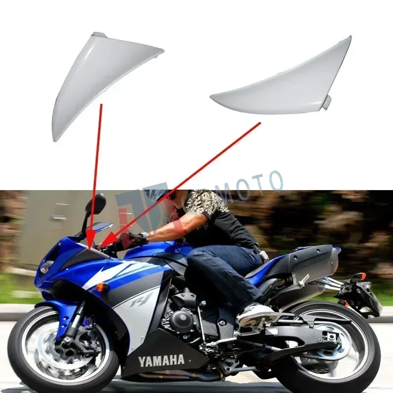 For Yamaha YZF-R1 2009 -2012 Unpainted Left and Right Small Plates of Joint Cover ABS Injection Fairing Motorcycle Accessories