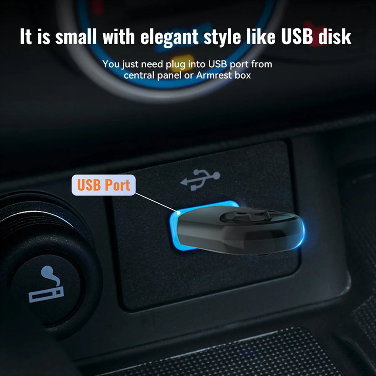 

Беспроводной CarPlay Android Auto Беспроводной адаптер Smart Mini Box Plug and Play WiFi Быстрое подключение Универсальный