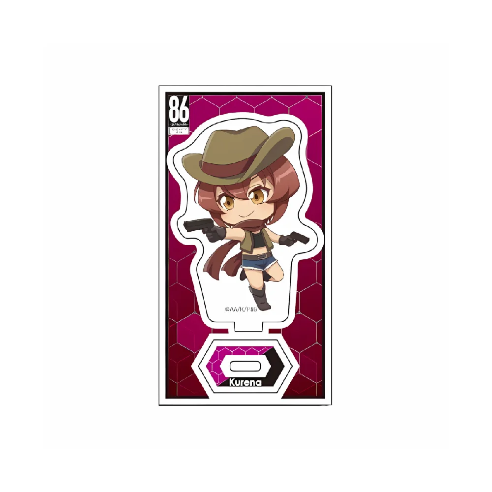 86 Eighty Six Kurena Kukumila Acrylic Standee Keychain Anime Figure Desktop Decor Bag Pendant Fans Gift