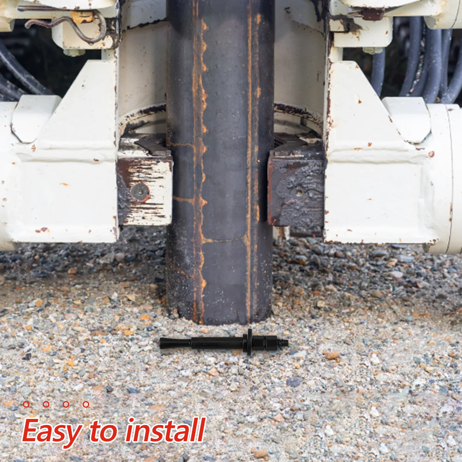 

Water Drill Expansion Screw Heavy Duty Wedge Anchors Concrete Construction Projects Quick Firm Fixation Durable Reliable Easy