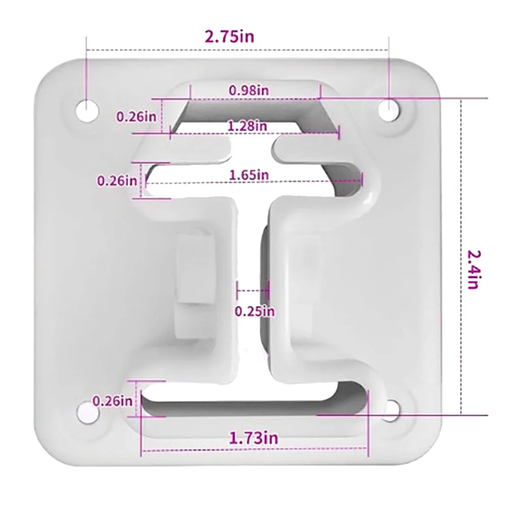 Secure Fit Nonslip Safety As Shown Ladder Flanges Efficient Maintenance Tool-free Installation User-friendly Design