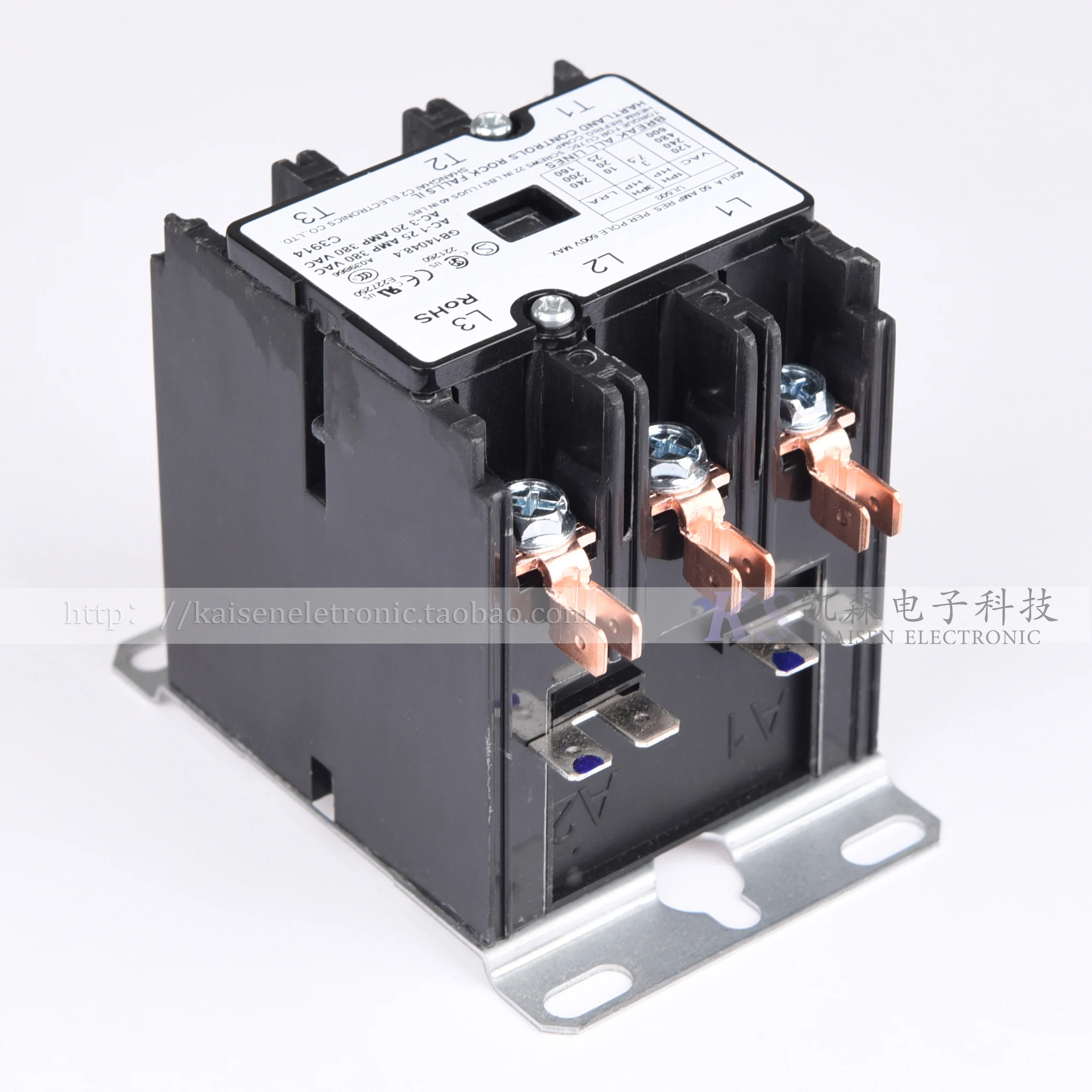 Matching alternative HOMER XMC0-253-EBBC UL Three phase three pole AC contactor Fryer air conditioning HVAC HC-3XQ02CY