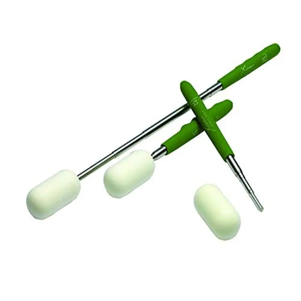 

Телескопическая швабра X-Sponge II из нержавеющей стали с резиновой ручкой и губкой, 8-1/2 - 23 дюйма - 1469334