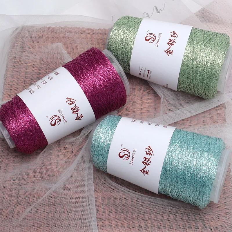 50g Single-strand Doll Backpacks Clothing Accessories Silk Thread Wool Specialty Fashion DIY Matching Knitting Yarn Fine Thread