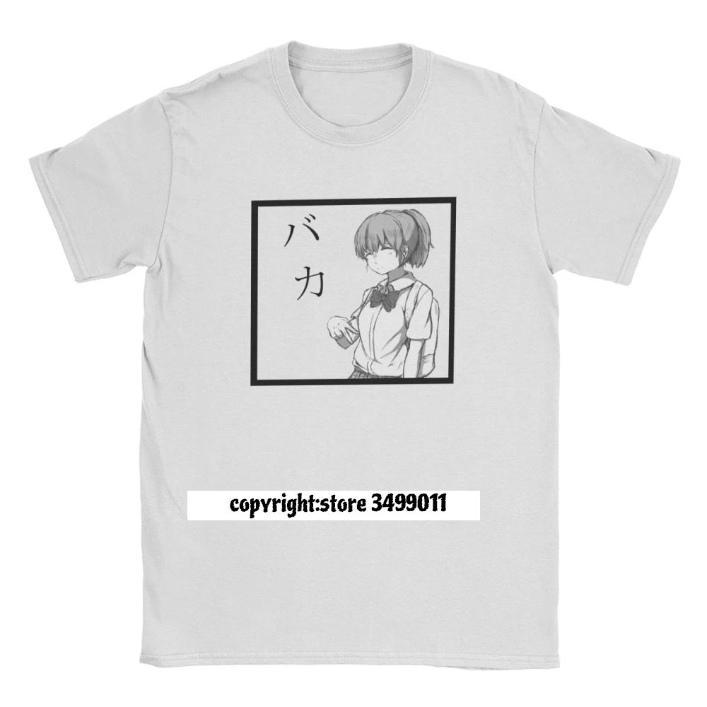 Koe No Katachi Nishimiya Baka Tops T Shirt Men A Silent Voice Japanese Cotton Tee Shirt Camisas T Shirt Gift Tops