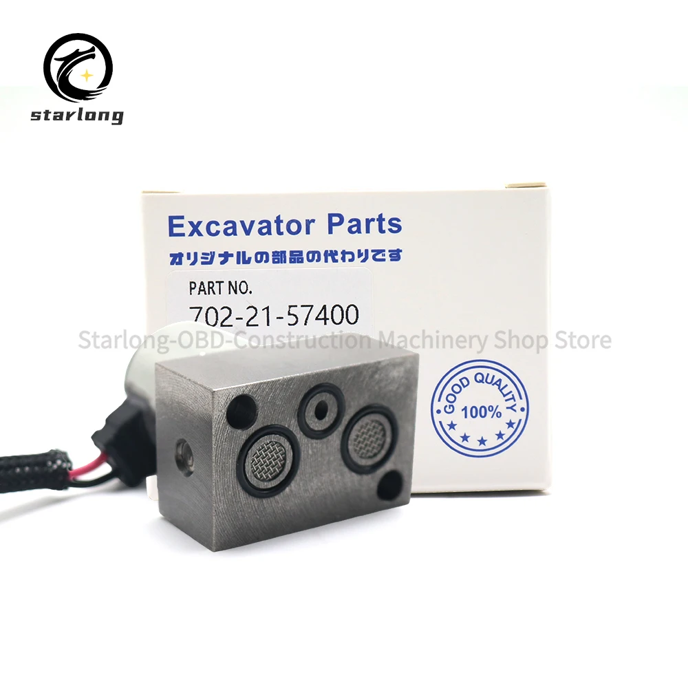 

702-21-57400 702-21-57500 702-21-55901 702-21-55600 702-21-56800 For KOMATSU PC200-7 PC220-7 PC200-8 Main pump Solenoid Valve