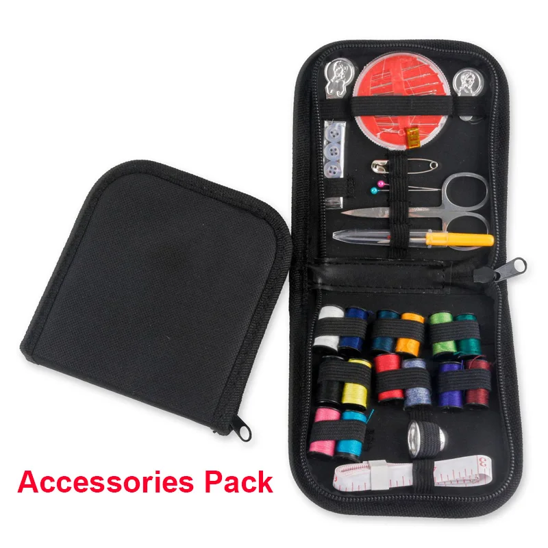 

Портативная ручная мини-домашняя швейная машина 101. Легкое шитье рубашек с помощью карманного портативного дизайна.