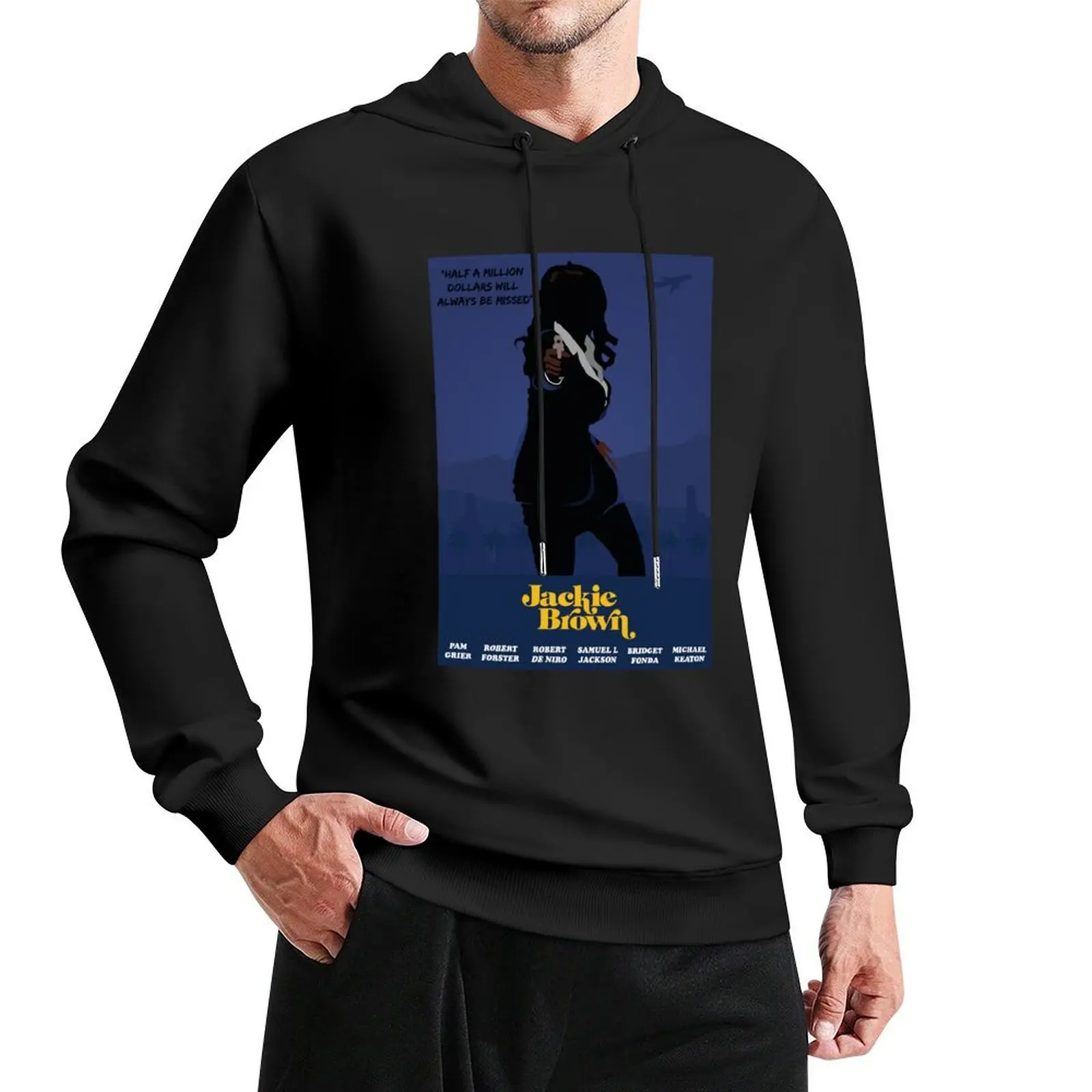 Jackie Brown Original Connecting Poster Pullover Hoodie men clothes new in hoodies & sweatshirts