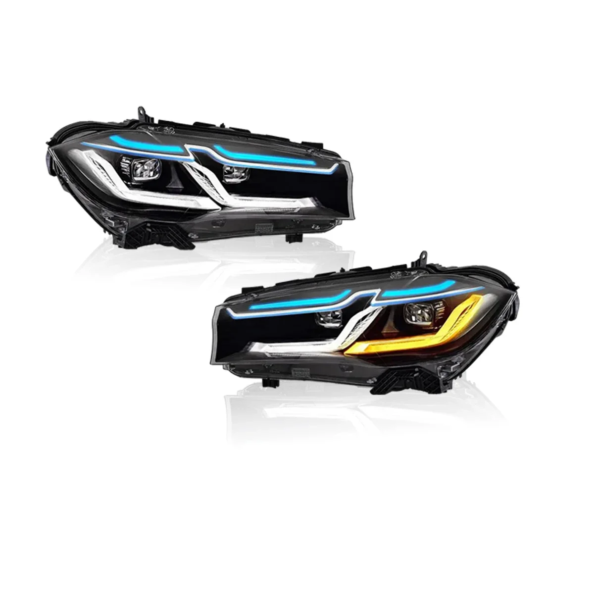 

Для BMW X5 F15 2014-2018 светодиодные фары автомобильный Стайлинг фары DRL сигнальные проекционные линзы автомобильные аксессуары