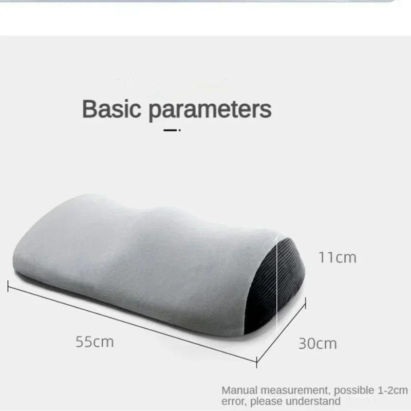 Memory Foam Legs Pillow Orthopedic Massage Support Leg Cushion Side Sleeper Bedding Sleeping Slow Rebound Foot Pillow Knee Pad