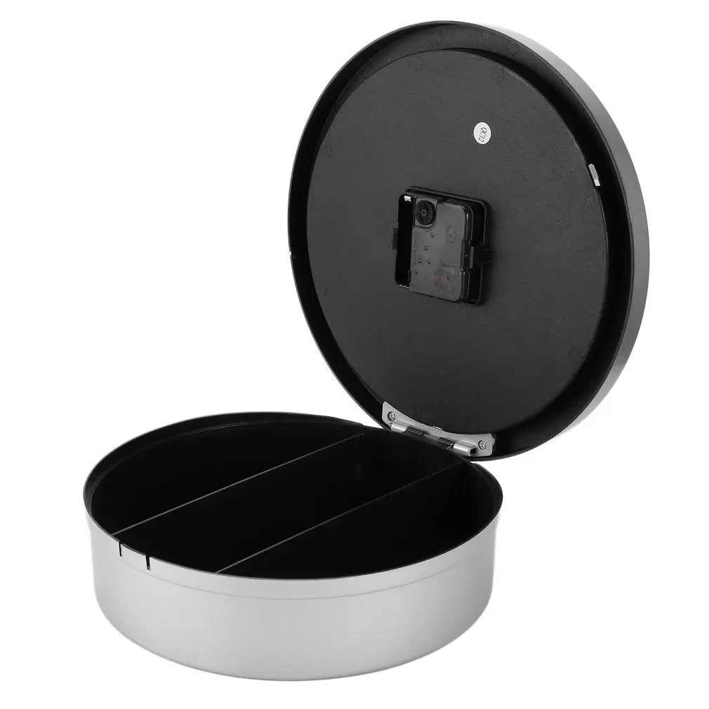 Creative Hidden ปลอดภัยกล่องนาฬิกาแขวนผนังกล่องติดผนังแขวนเงินจัดเก็บเครื่องประดับ Security Box การตกแต่งบ้าน