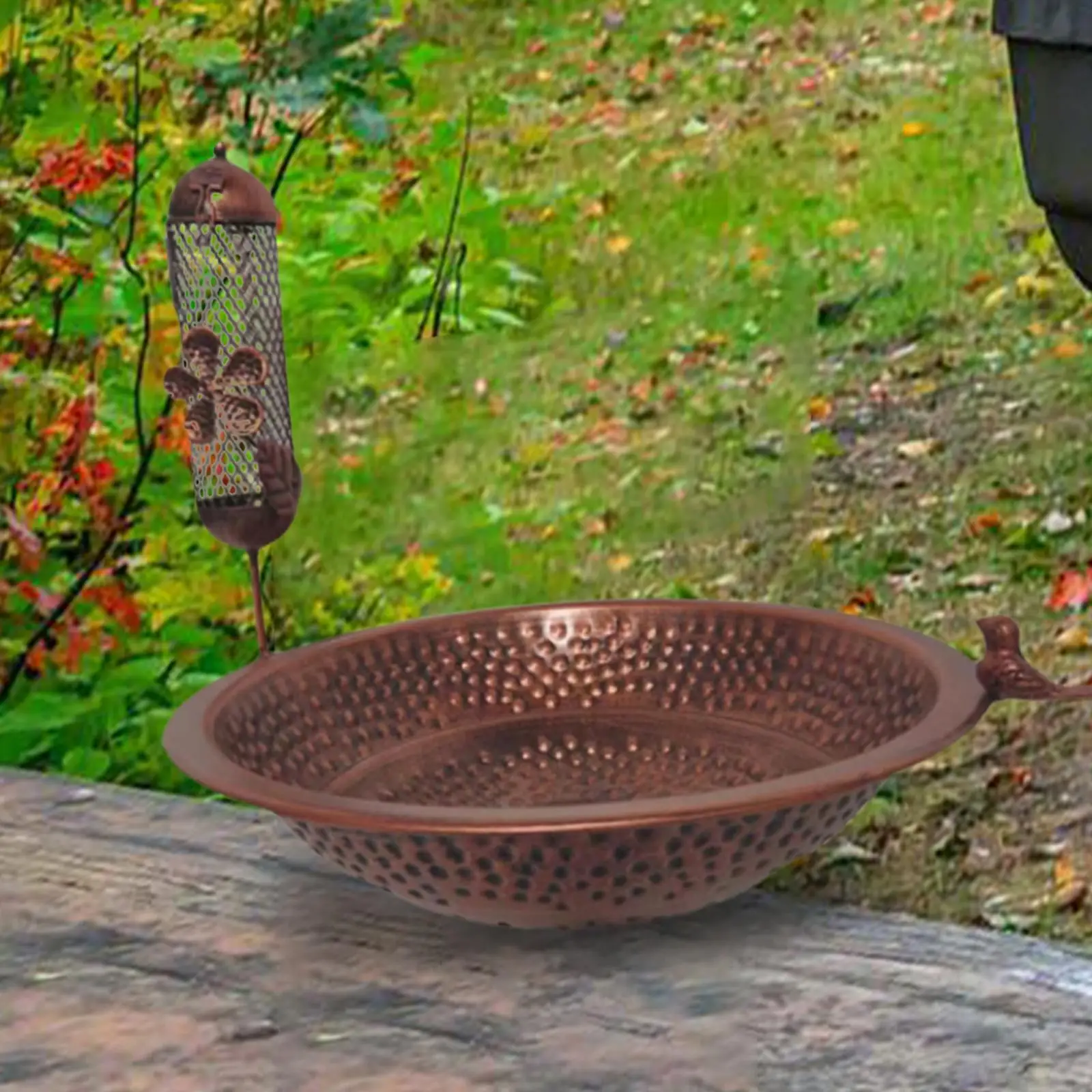 Bird Feeder Easy to Clean and Refill Bird Bath for Outdoors Patio Children