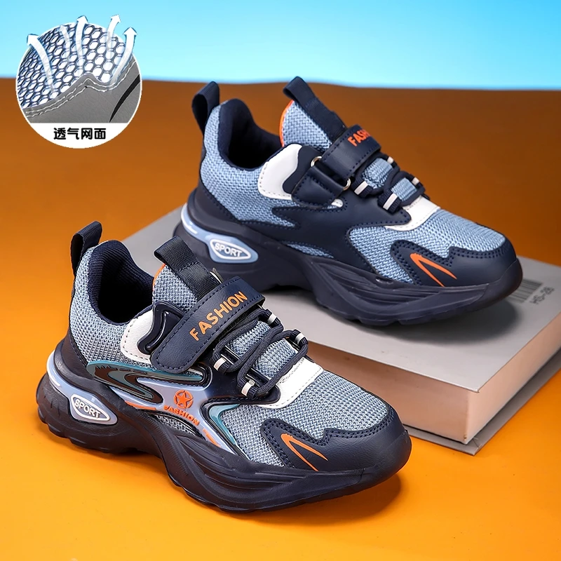 

Kids Sneakers Lightweight Casual Mesh Breathable Outdoor Sports 2025 Trendy Running Shoes Childrens Tennis Shoes for Boy