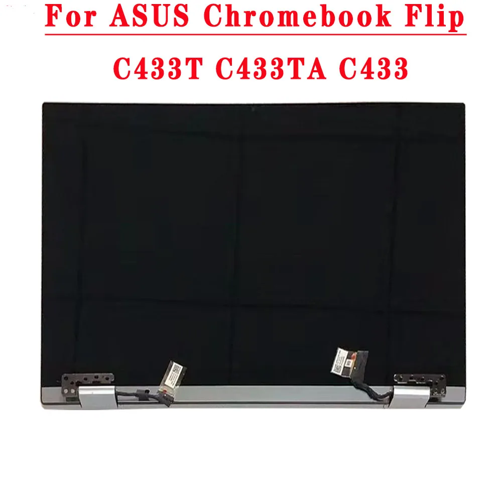 Imagem -02 - Polegada 1920x1080 30pin Fhd Tela Lcd Parte Superior para Asus Chromebook Flip C433t C433ta C433 Laptop Parte Superior com Toque 14.0