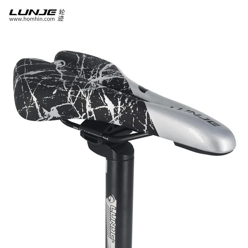 Bicycle Saddle MTB Mountain Road Bike Seat Comfortable Soft Cycling Cushion  Bike Saddle PU Leather Proof Bike Saddle Seat