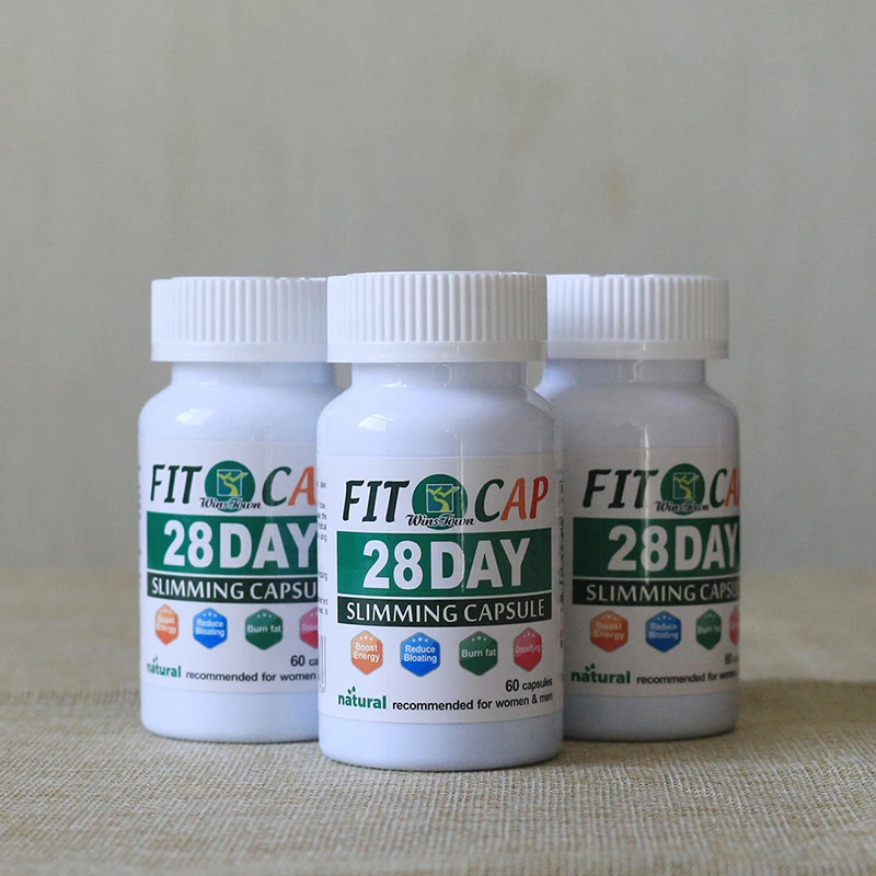 2 bottles of natural herbal capsules to improve metabolism of health food