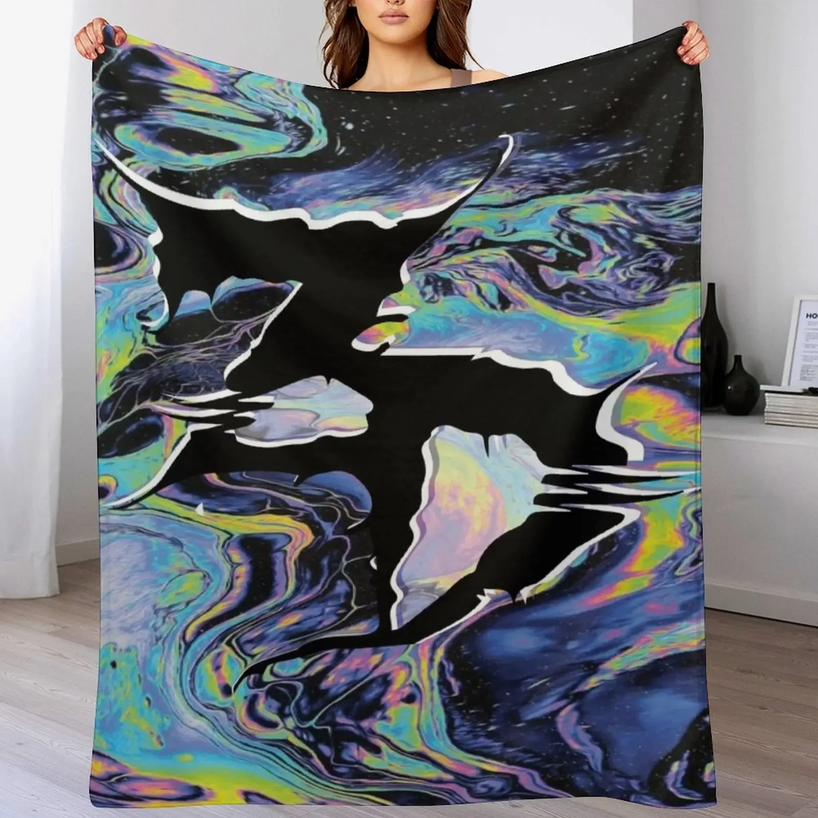 

Zeds Dead Throw Blanket Modern Design Soft Blanket for Home Decor
