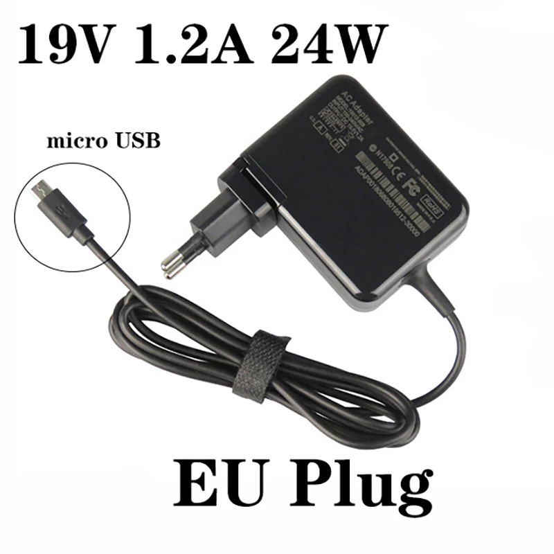 Carregador de Tablet 19.5V 1.2A Adaptador de Energia AC para Dell Venue 11 8 7 Pro 5130 7130 7139 7140 HA24NM130 077GR6 0KTCCJ 3JJWF