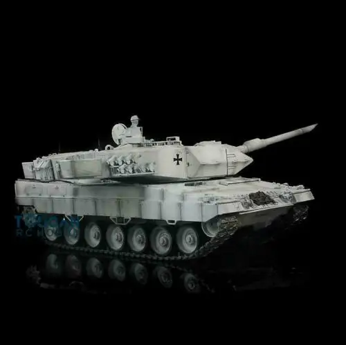 Leopard2A6 RC Tanque para Meninos, 1:16 HENG LNG 7.0, 3889 Barrel Recoil, Metal Track, Link Controle Remoto, Veículo Automóvel, TH17640