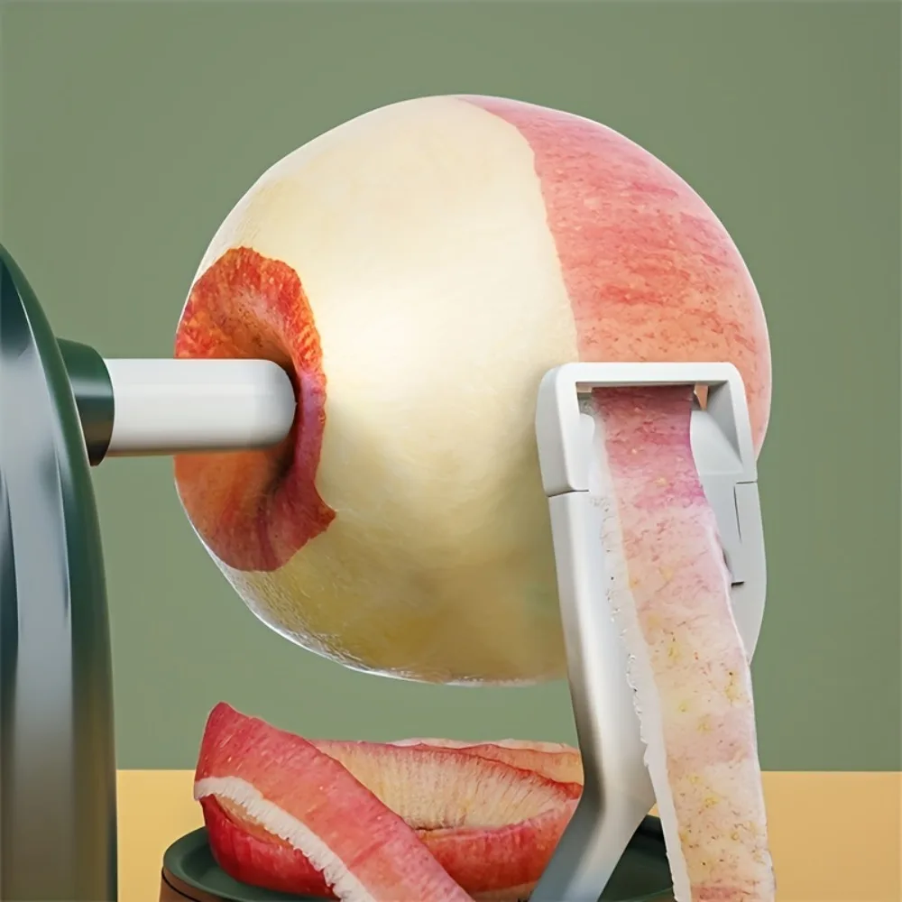 1pc Hand Crank Apple Peeler Automatic Rotation Adjustable Clamp Fruit Peeling Tool uses for kitchen fruit prep gadget