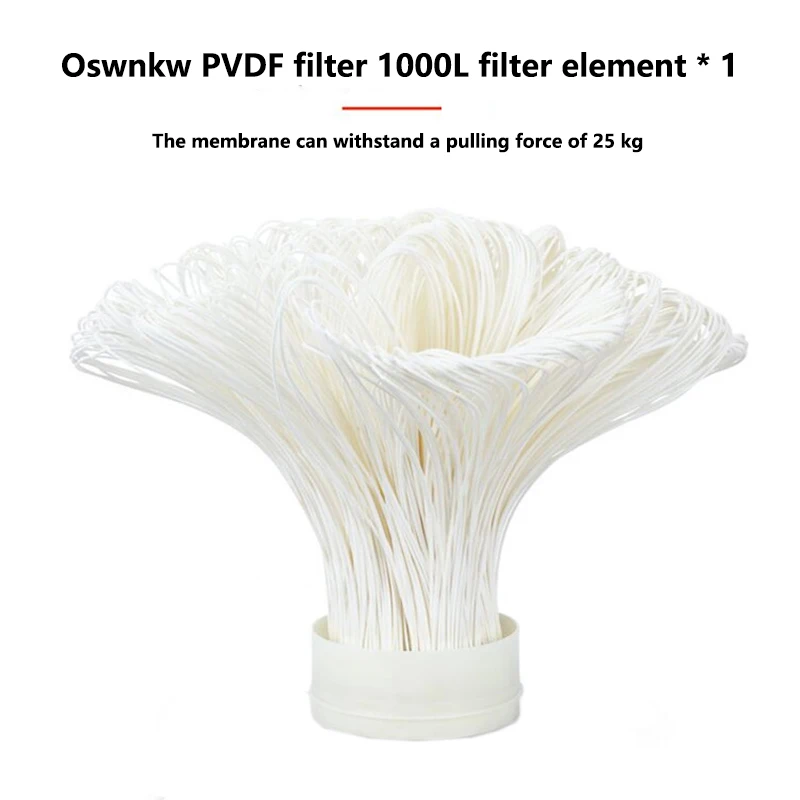 Oswnkw Ersatz für 304 Edelstahl pvdf Ultra filtration Serie Wasserfilter Zubehör uf Membran patrone