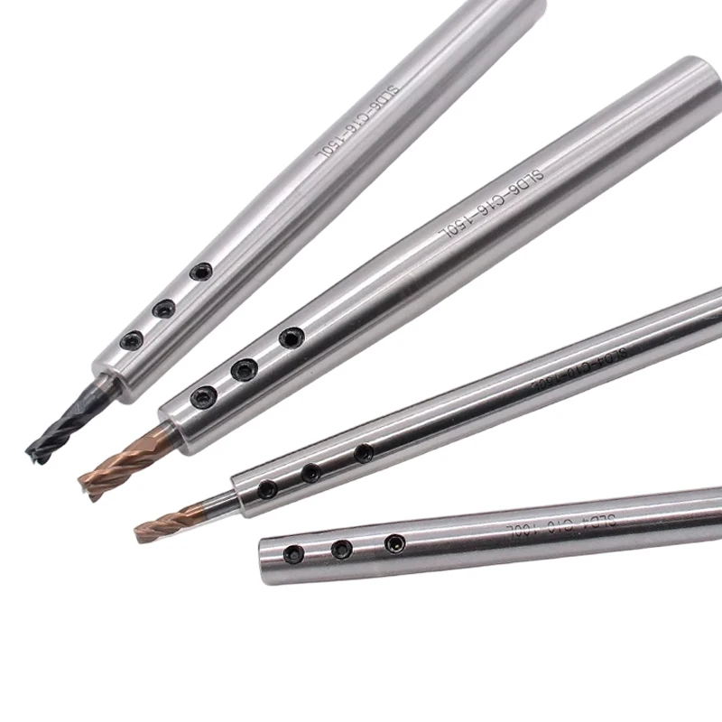 Numerical Control Tool Precision Side-Fixed SLD Extension Rod Anti-Seismic Deep Hole Small Straight Shank C8/C10/C12/C20