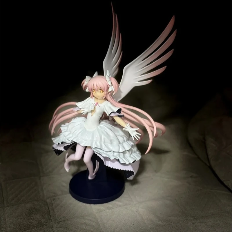 

Japanese Bandai Banpresto Magic Girl Kaname Madoka Ultimate Circle God Peripheral Ornaments Trendy Play Anime Figure Model Gift