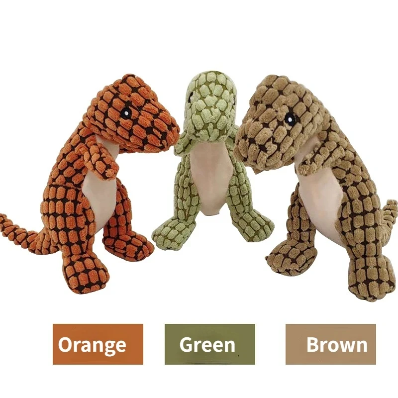 

Plush Dog Toy with Animals Shape, Bite Resistant, Corduroy Dog Toys for Puppy, Pets Training Accessories