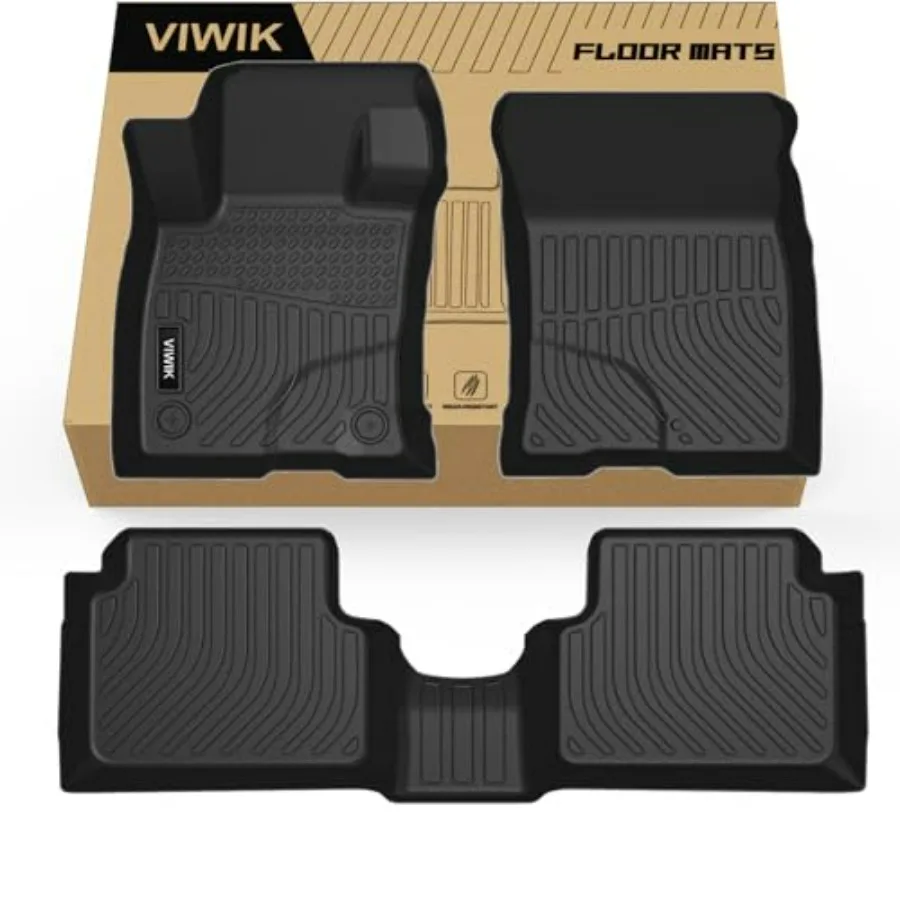 

Maverick Floor Mats 2025 2024 2023 2022 Not Hybrid All Weather Custom Fit for 1st 2nd Row TPE 3D Scanning Design Non-Slip Wate