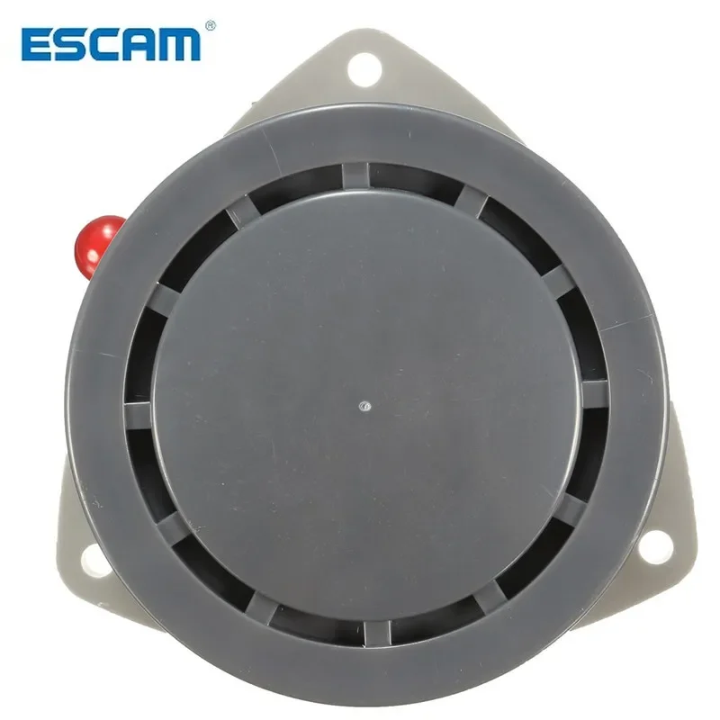 ESCAM ABS Plastics Water Leak Detector Water Sensor Leak Alarm with Caution Light Home Security Durable Quality