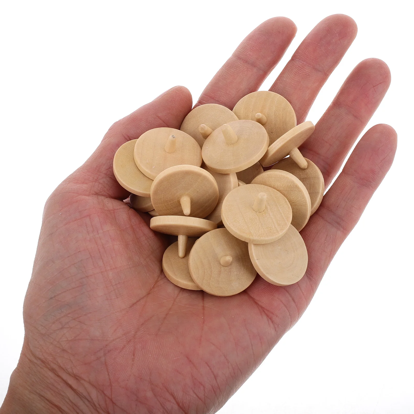 

20Pcs Durable Wooden Golf Ball Position Markers Accurate Placement Golf Course Accessories Men Women Training Aid