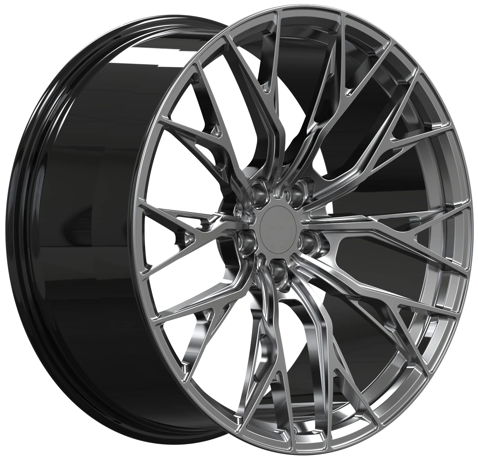 

Customized 22 Inch Pcd 5x112 Monoblock Forged Concave Alloy Repilica Car Rims Wheels for Volkswagen Touareg