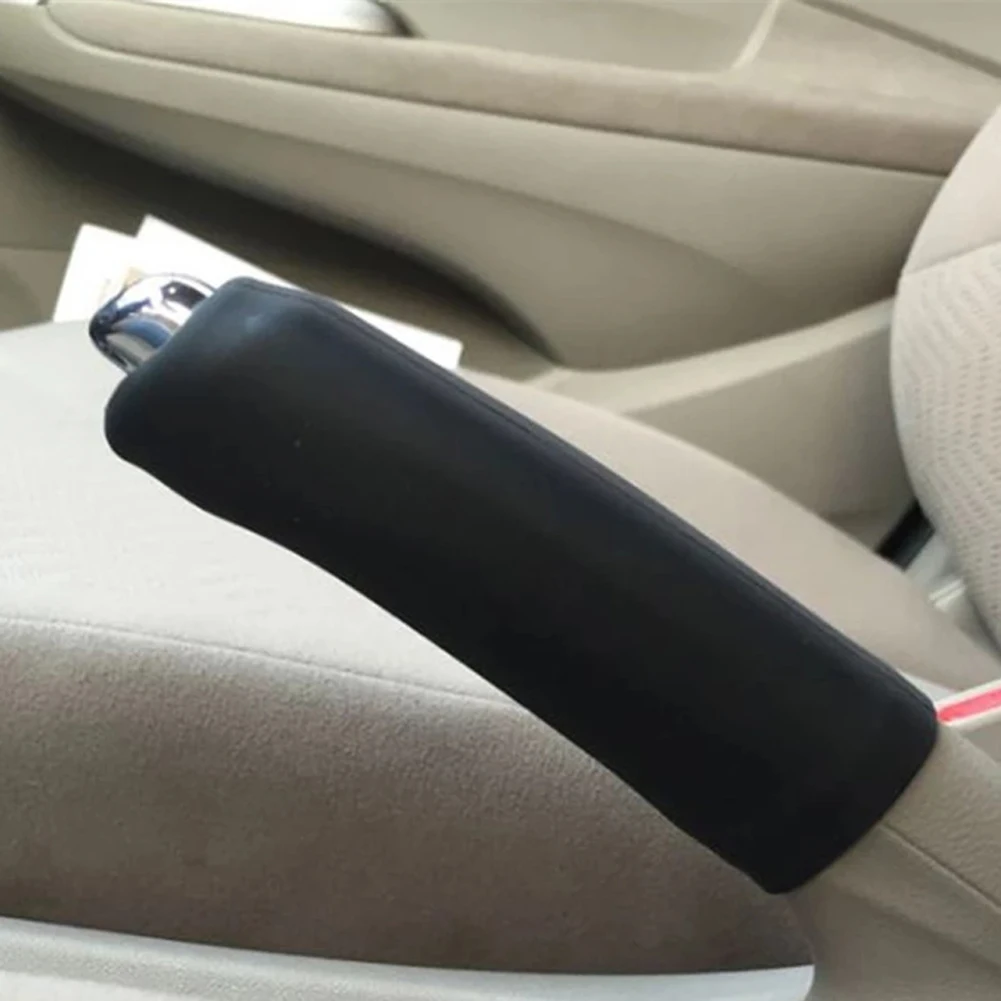 غطاء فرامل اليد للسيارة مضاد للانزلاق مصنوع من جل السيليكون لحماية قبضة فرامل الانتظار مناسبة للسيارات المتعددة #6