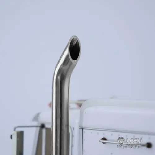 LESU 1/14 RC Model DIY for Tamiyaya American Truck Exhaust Pipe Metal Car Spare Parts TH10209