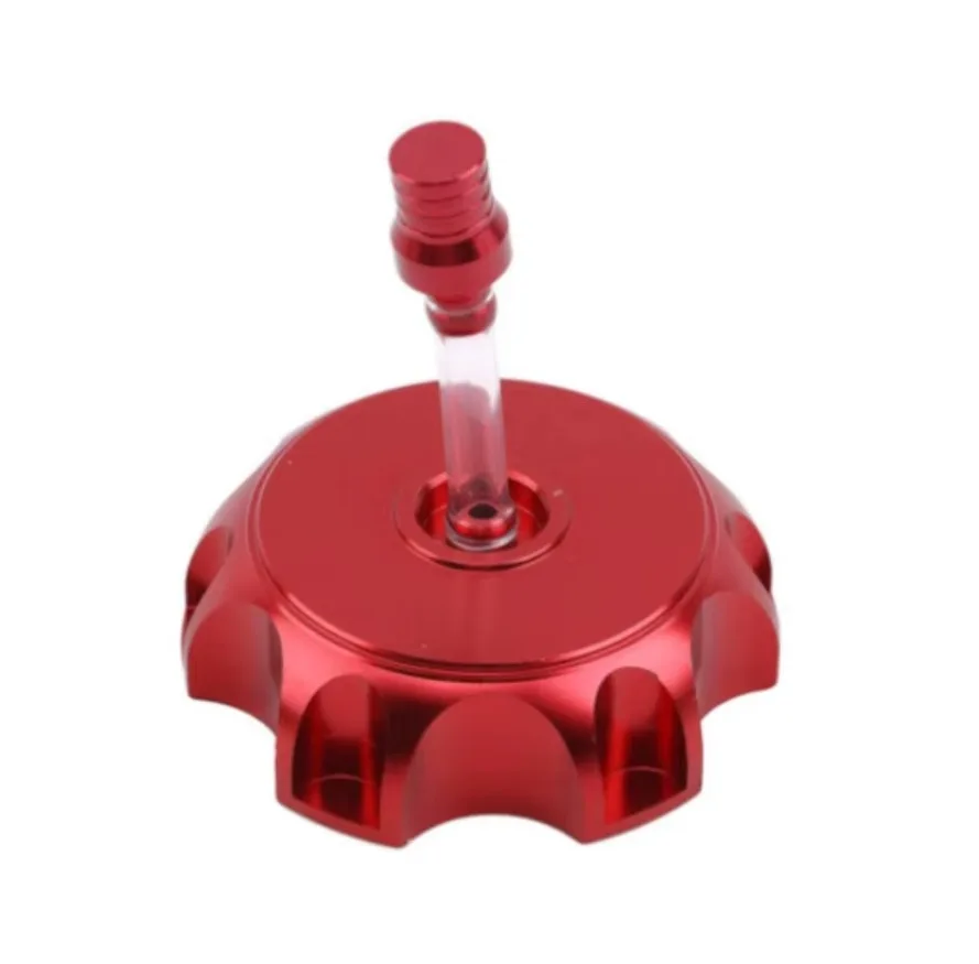 Off-Road Motorcycle Modification Accessories General CNC Aluminum Alloy Fuel Gas Tank Cap With Exhaust Riser Tank Cap 1SET image 3